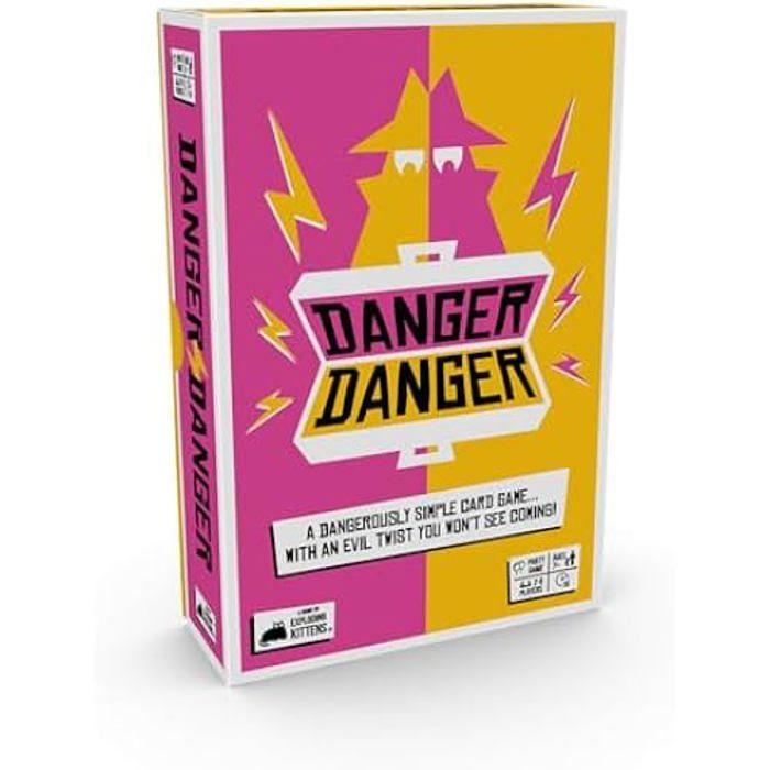 Jeu de cartes - EXPLODING KITTENS - Danger Danger - 2 à 8 joueurs - À partir de 6 ans - Action rapide