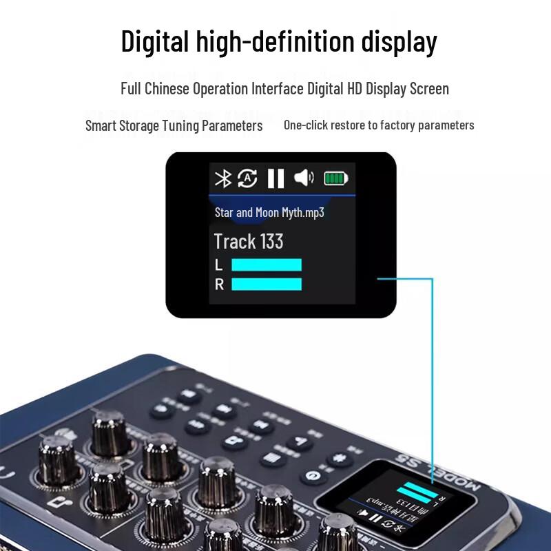 SACCVH S5 Portable Musical Instrument Amplifier (CN version)