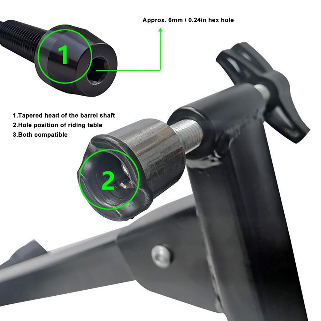 Bike Rear Hub Axle Two Stage Design Adjustable Length CNC Machining Aluminium Alloy Bike Hub Rear Shaft for Mountain Bikes