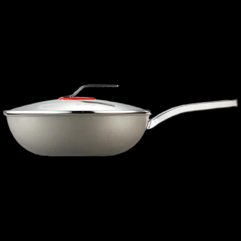 Chui Da Huang 30cm Pure Titanium Non-stick Wok