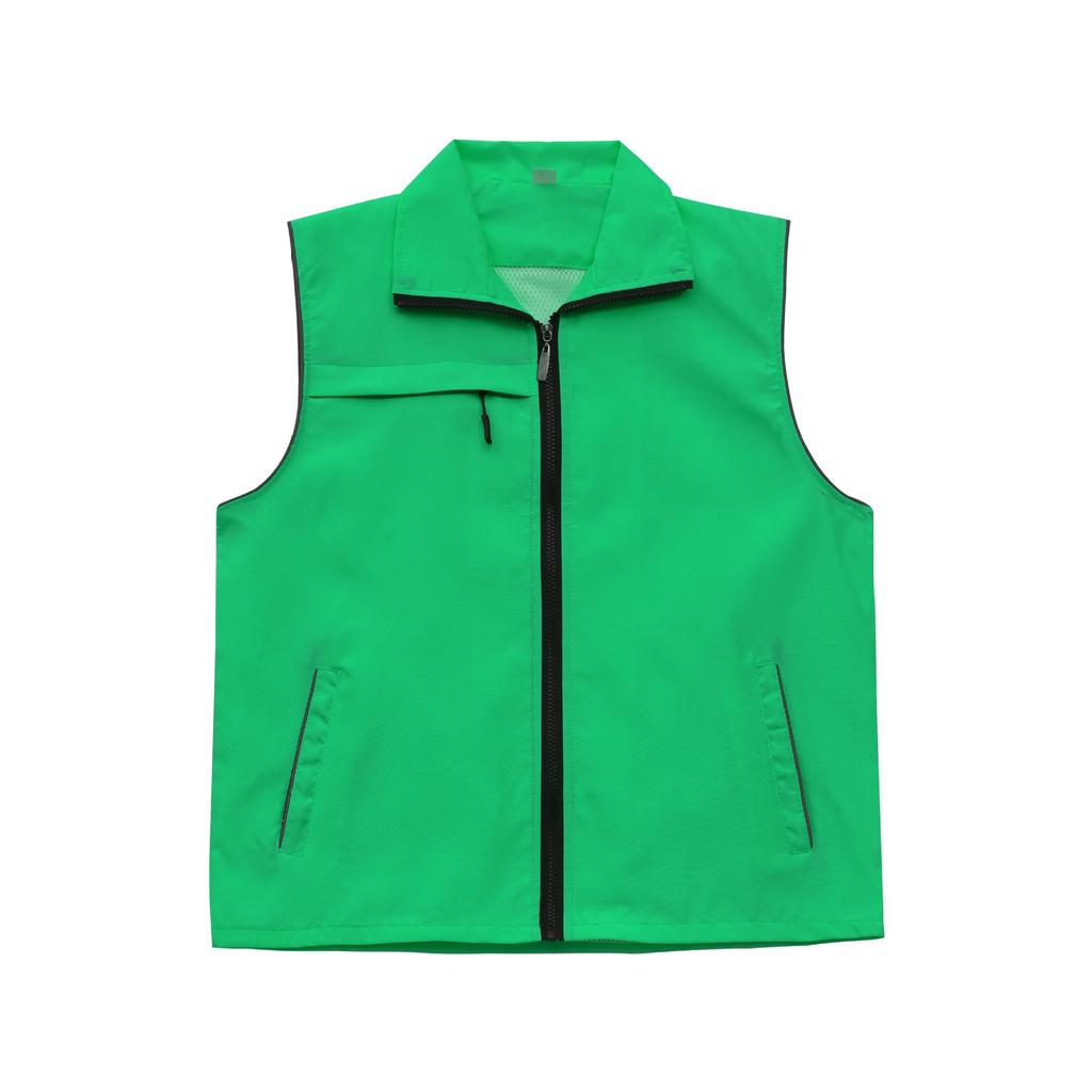 Custom Printed Reflective Volunteer Vest for Events and Construction Safety