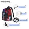 Drake Iceman Album  Knapsack for Men Women Trend Learner Professional Everyday Backpack  Laptop Cloth Bags with Pocket