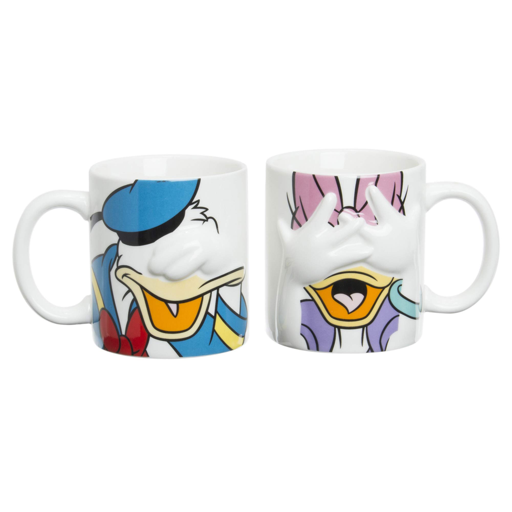 

Пара кружек Disney Hiding Donald Duck Daisy Duck SAN2312 &