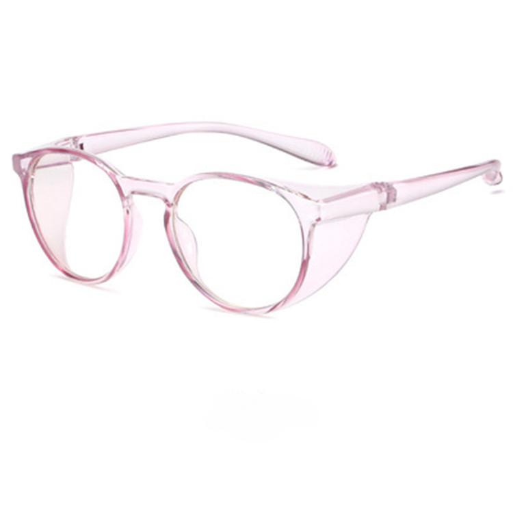 New Anti-blue, Anti-fog and Anti-sand Goggles Cross-border Small Round Frame Edge Flat Mirror Spot Wholesale