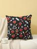 Medical Elements Print Throw Pillow Cover, Cushion Case For Sofa Bedroom Living Room Couch Bed Office Chair Home Decor