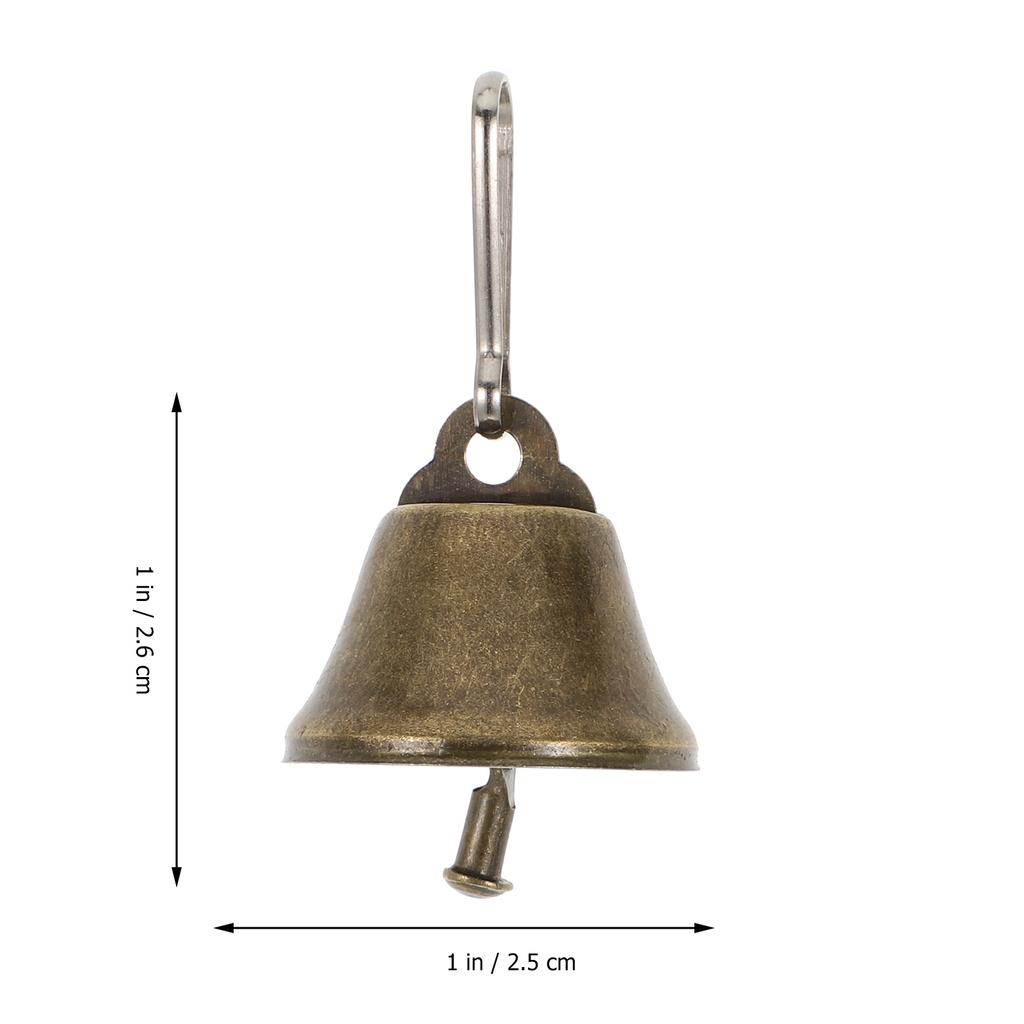 25 Stück Vintage Kupferglocken Kleine Hornglocken Anhänger Bauernhof Schaf Rinderglocken Weihnachtsbaum Hängende Glocken Anhänger Ornamente