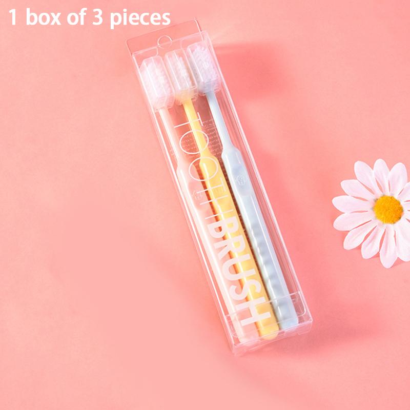 

Soft Bristle Nano Toothbru Wide Head Disposable Dental Care For Men And Women Fly Use Gentle On Teeth Oral Cleaning Tool A