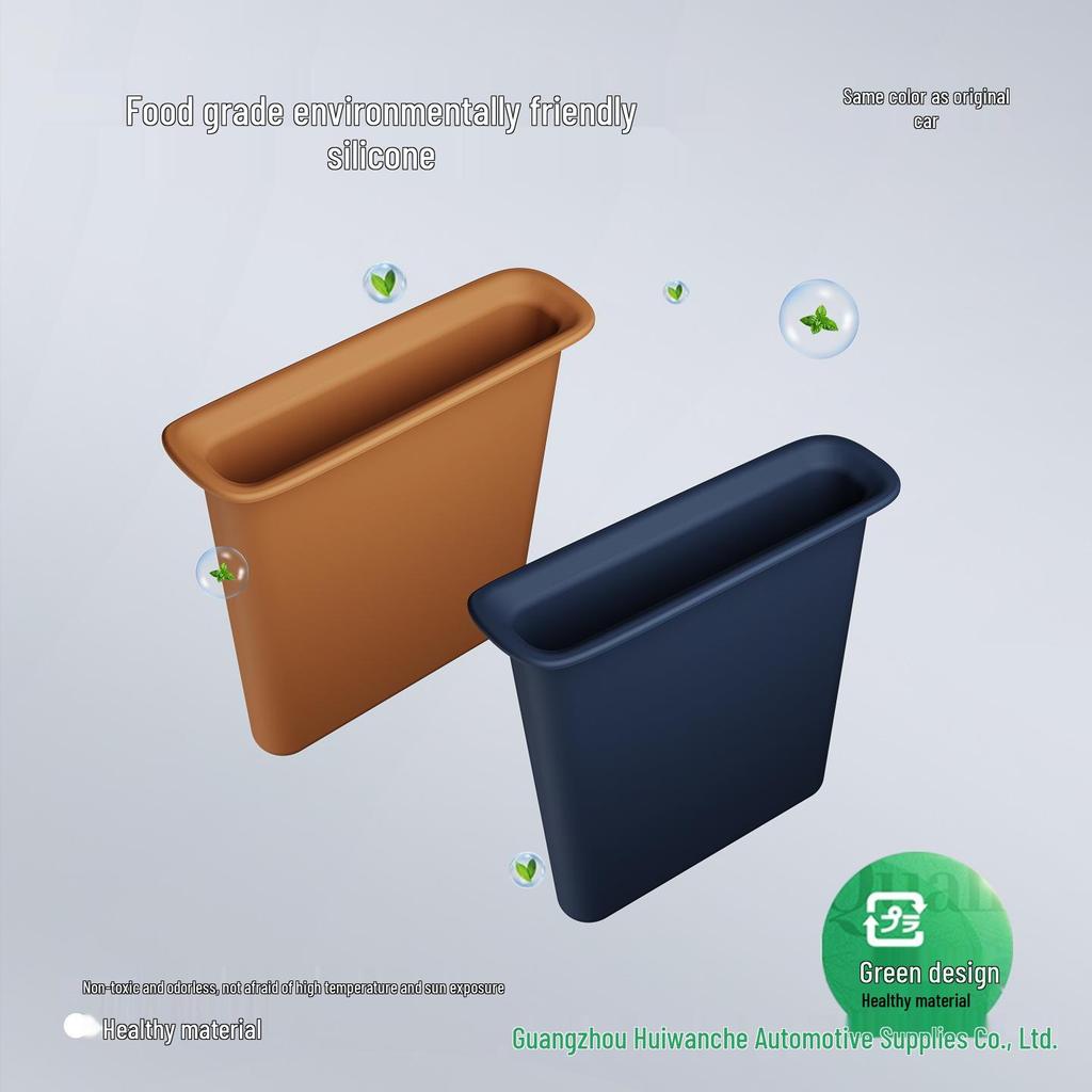 Zeekr 9X Second Row Seat Phone Slot Silicone Storage Box Accessory