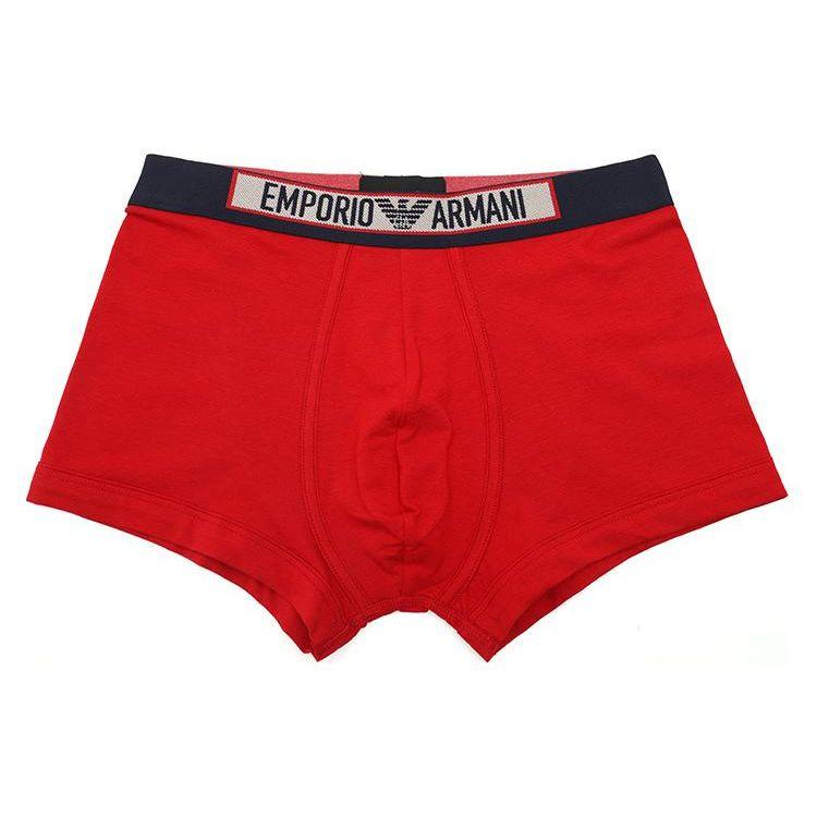 Emporio Armani Logo Letter Waistband Boxer Briefs Men underwear Red 111866-4R517-00774 M