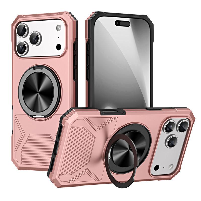 Alliance Ring Shadow Suitable for iPhone17Pro Max Mobile Phone Case Apple 15 Bracket Case 13 Magnetic Protective Case