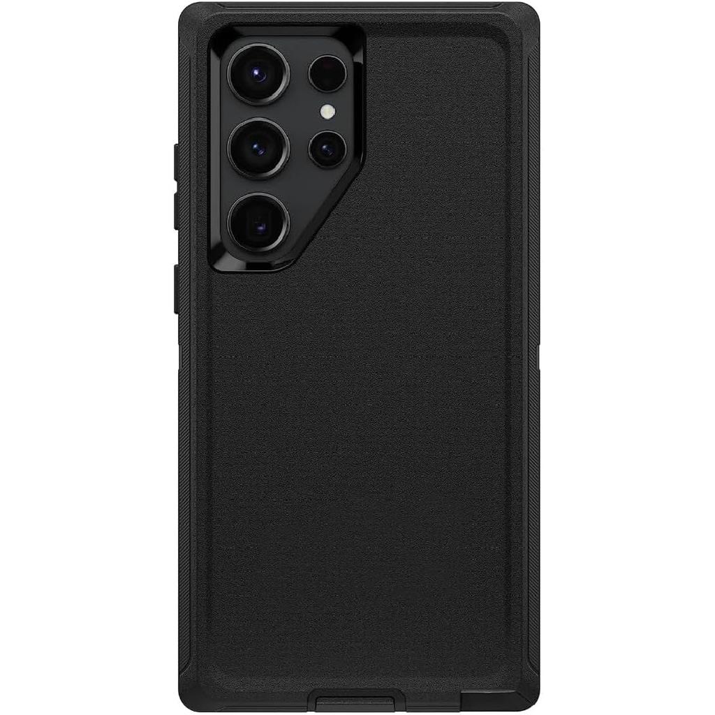 Defender Case Compatible with Samsung Galaxy S23 Ultra Defender Phone Case Screenless, Rugged & Durable, Black