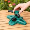 3-Arm Lawn Sprinklern, Automatic 360-Degree Rotating Garden Sprinkler, Large Coverage Area Sprinkler for Yard Outdoor Irrigation Kids Pets Water Fun