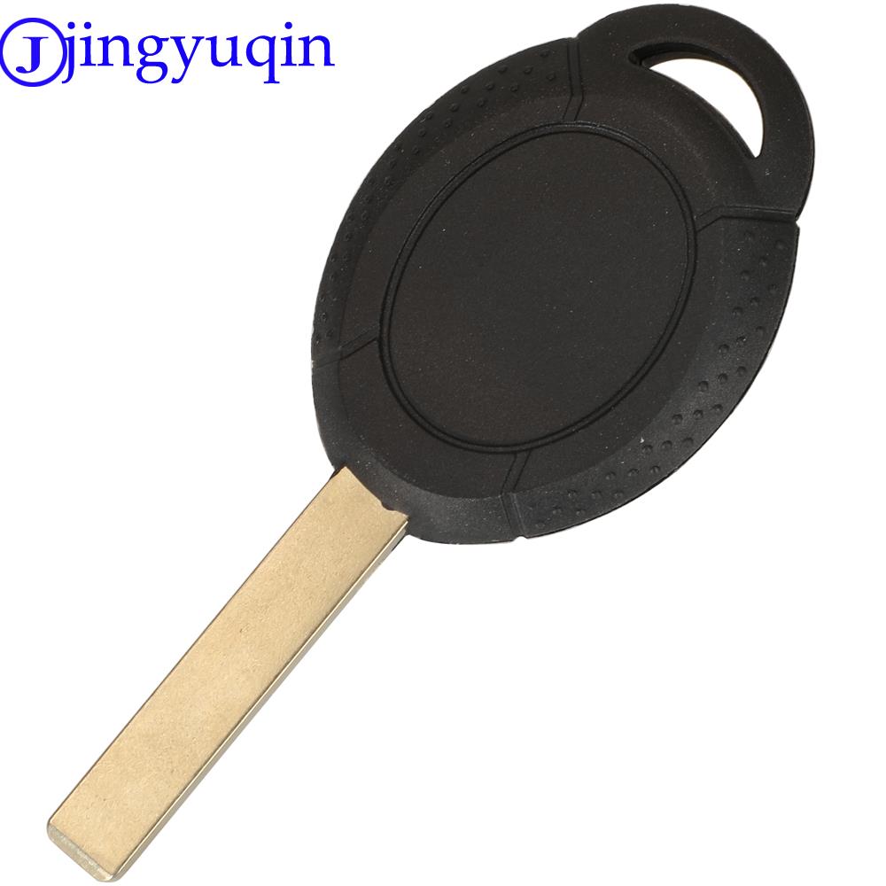 Jingyuqin 2B EWS Car Remote Control Key Fob Case for Old BMW Mini Cooper S R50 R53 with 315Mhz/433Mhz Adjustable ID44 Chip
