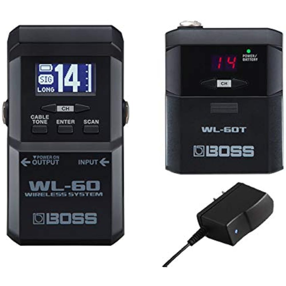 

[AC adapter/PSA-100S2 set] BOSS Wireless System WL-60