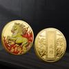 40Mm Zodiac Horse Commemorative Medal Year Of The Horse Birthday Small Gift Metal Crafts Event Souvenir Coin Decoration