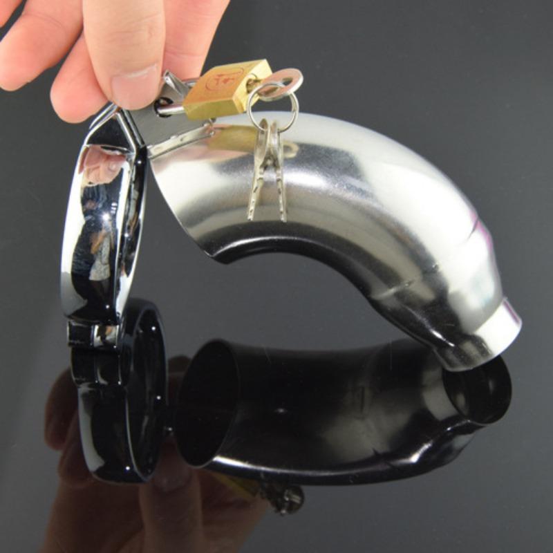 Male Chastity Device Bird Cage Penis Rings Chastity Lock BDSM Sex Toys for Men