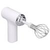 Electric Egg Beater Cordless Hand Mixer Handheld Egg Whisk for Cream Salad Dressing White