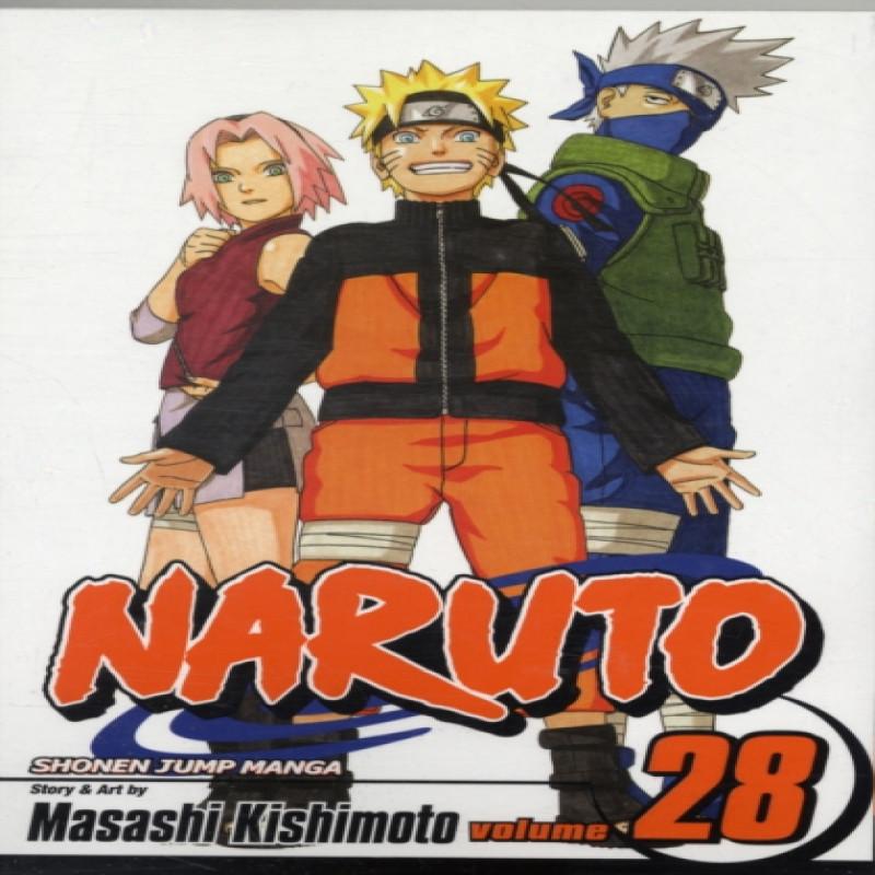 Naruto Vol. 28 by Masashi Kishimoto Paperback Book 9781421518640
