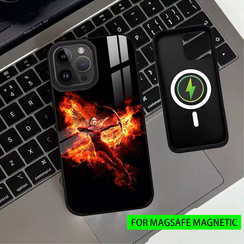 Cool The H-Hunger G-Games HG Phone Case For iPhone17,16,15,14,13,12,11 Plus,Pro Magnetic For Magsafe Wireless Charging