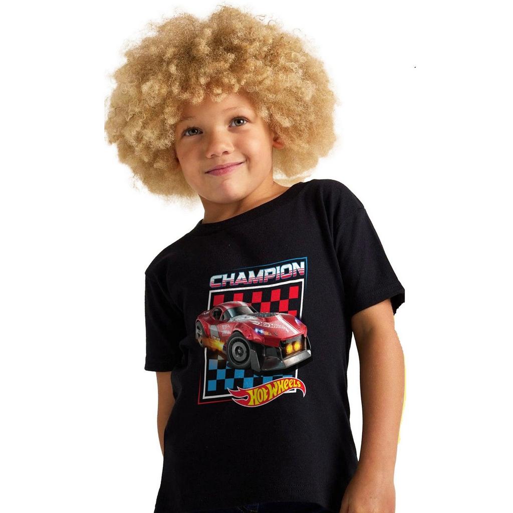 Hot Wheels Childrens/Kids Make It Epic Champion T-Shirt (Pack of 3)