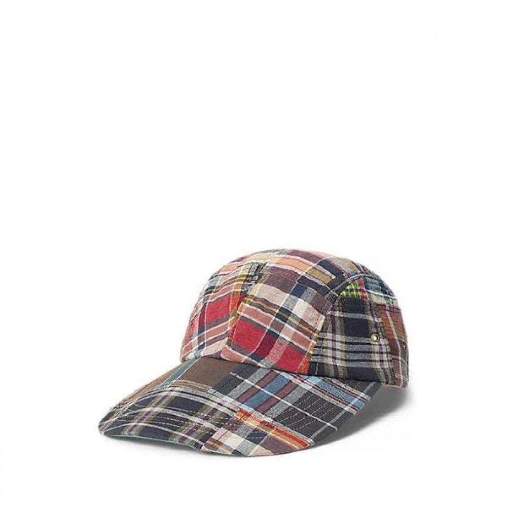 

Polo Ralph Lauren Men S Long Bill Patchwork Cap ONE