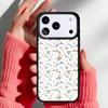 Floral Colorful Dragonfly Phone Case for iPhone 17 16 15 14 13 Pro Max Back Cover for 12 11 Pro Coque