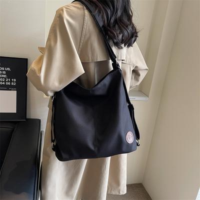 Large Capacity Nylon Zipper Ladies Shoulder Bags Hot Sale Crossbody Bags for Women  Commuting