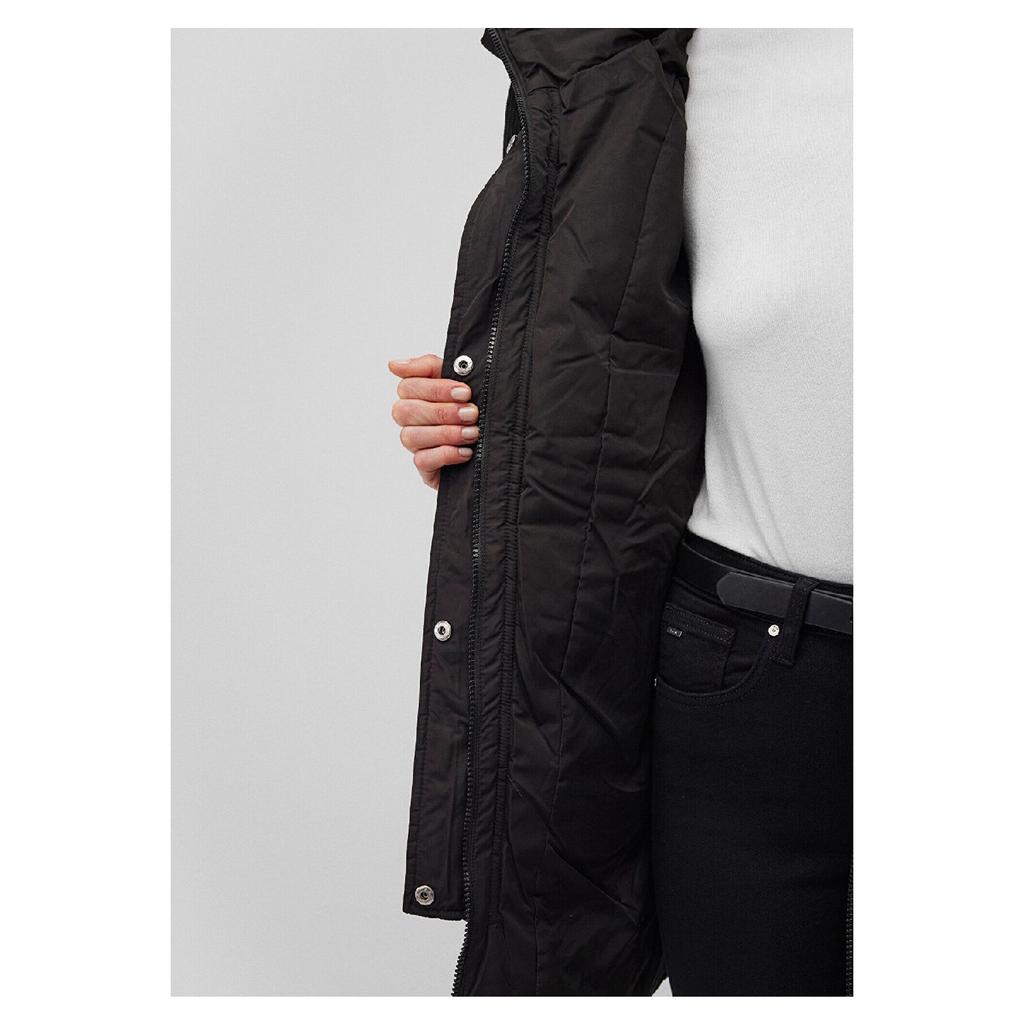 Hooded Beige Puffer Jacket 1110150-70144