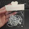 Elastici per Capelli Perla ad Alta Elasticità per Ragazze - Nessun Danno, Perfetti per Piccole Treccine