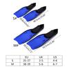 Scubas Diving Gear Full Foot Long Silicone Fins Snorkeling Swimming Diving Floating Fins TPR Non-Slip Swimming Flippers