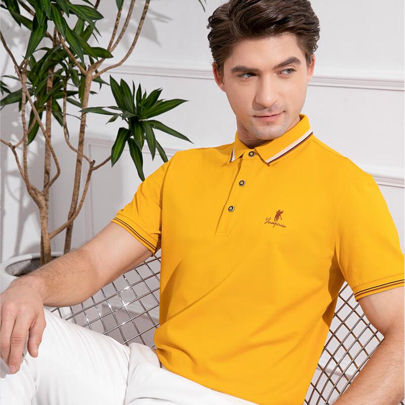 YAYUN Men s Business Casual Short Sleeve Polo Shirt 52