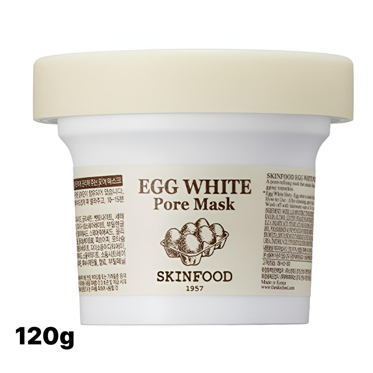 

[SkinFood] Mask Wash Off 120g Egg White Pore Mask