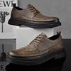 Men Spring Autumn Thick Soled Business Casual Shoes Breathable Comfortable Daily Commuting Young Fashiable Shoes