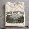 Smoky Mountains National Park Shirt, Great Smoky Mountains Tee, Vintage Tennessee National Park Tshirt, Bear Nature Gift