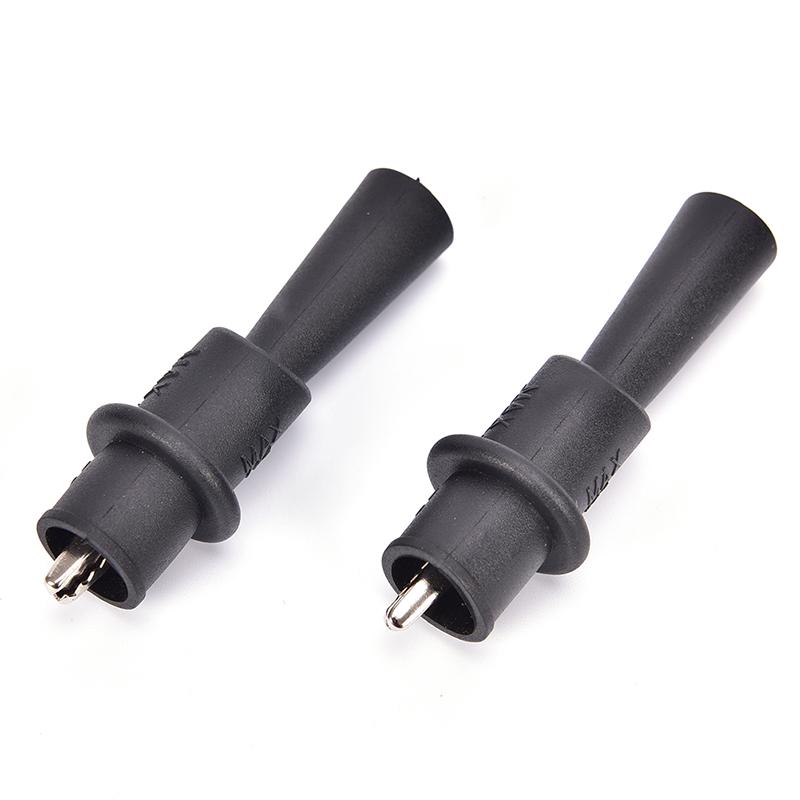 1 Pair Alligator Crocodile Test Clip Clamp For Fluke Multimeter Tester Probe