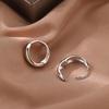 Women's Light Luxury Hoop Earrings, Sleep-Friendly Design, Perfect for Autumn/Winter