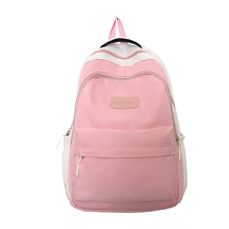 Jugendliche Schultasche Mittelschule Oberschule Oberschüler Einfacher Rucksack Rucksack für Studenten Rucksack für Frauen