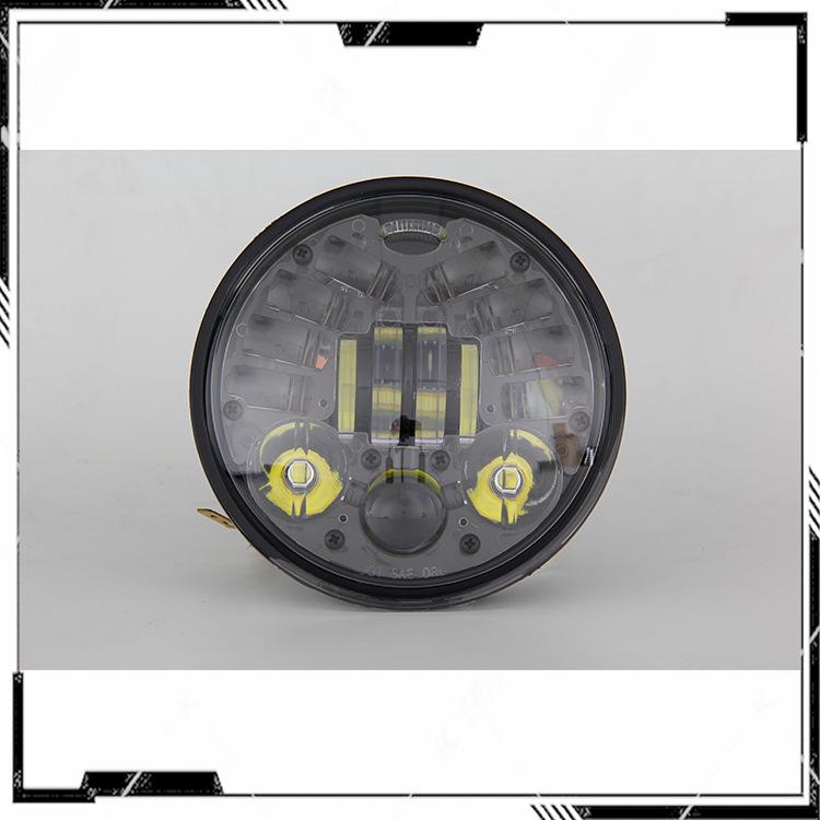 Gravity-Sensing Auxiliary Light for 5.75-Inch Harley Headlights