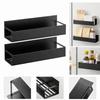 Stainless Steel Refrigerator Side Shelf No Drilling Magnetic Rack Kitchen Hanging Basket  Kitchen
