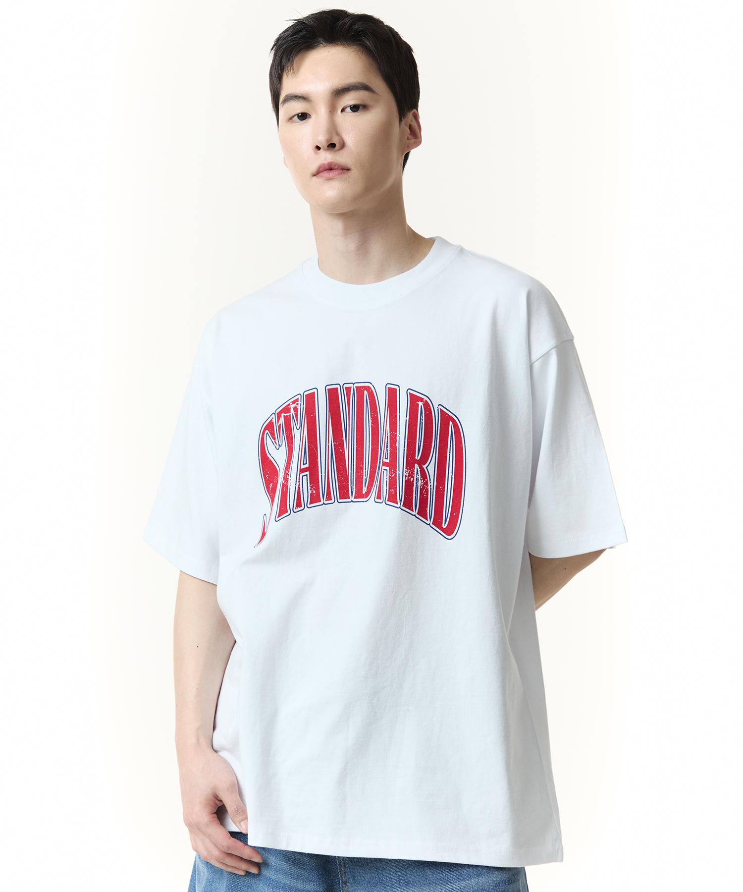 Row Lab Standard Crack Logo Short Sleeve T-Shirt (White) M