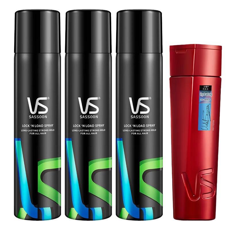 VS Hydrating Anti-Dandruff Shampoo & Hair Spray Set
