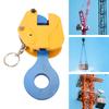 Sheet Metal Lifting Clamp Vertical Plate Clamp 2T 4400LBS 0-30mm Jaw Opening Flat Sheet Metal Clamp for Lifting and Transporting