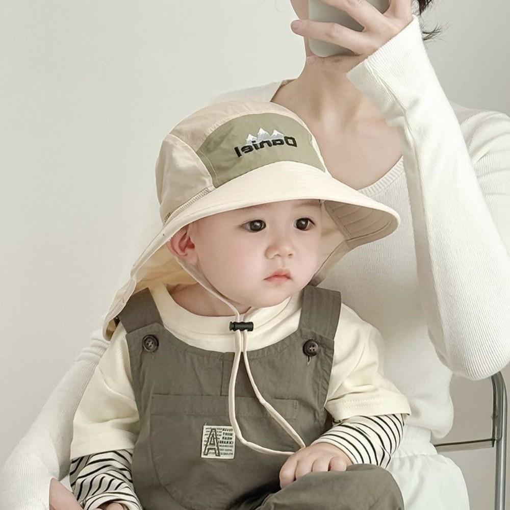 Wide Brim Outdoor Sports Hat Neck Cover Sun Protected Cap New Jungle Hiking Cap for Boys Girls