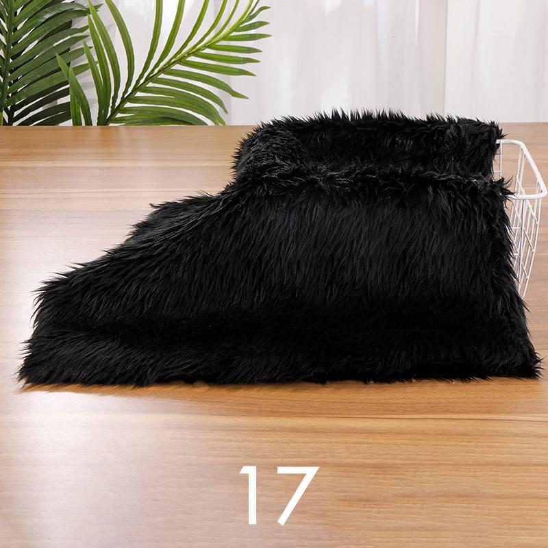 3cm Plush Fabric Polyester Faux Rabbit Fur Fleece Fabric for Stage Costume DIY Doll Toy Sofa Cushion Carpet Making Materials