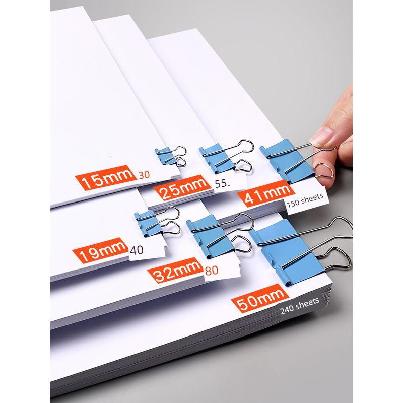 Clip Office Supplies Binder Clip Fishtail Clamp Butterfly Clip Holder Binder Clip Stationery Ticket Holder Medium Large Folder Bill Clip Reverse Clip