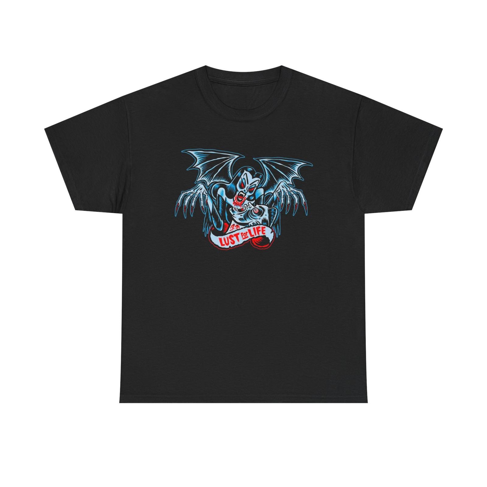 Lust For Life Graphic T-Shirt Mens Womens Tees Top Unisex Heavy Cotton Tee Gift 4XL