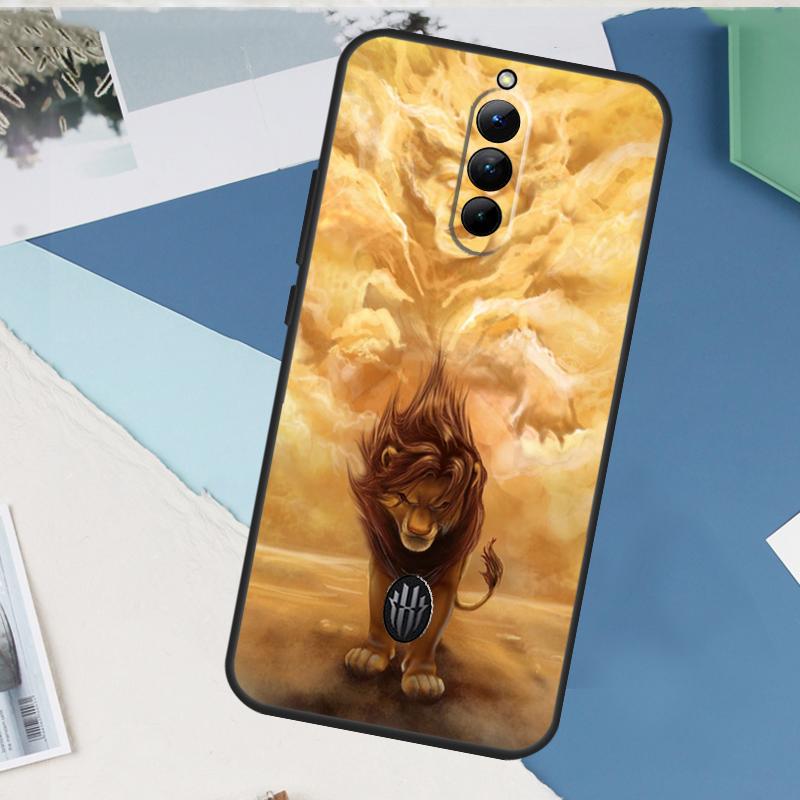 

Lion Animal Case For ZTE Nubia Red Magic 11 10 9 8 8S 9S 10S Pro Plus 6 7 6S 7S Pro 5G 6R 10 Air Cover Red Magic 8S Pro