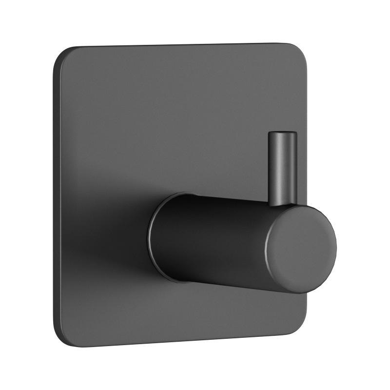 Stainless Steel Adhesive Hooks for Bathroom & Kitchen - Traceless, Rust-Resistant, Strong Adhesion