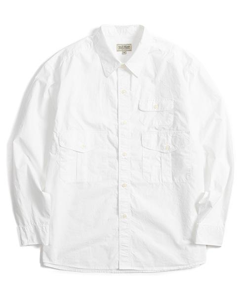 Waildeubeuligseu Sc Three-Pocket Scout Shirt (White)