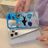Compatible with iPhone Case,Cute Ocean Animals Aquaria Lovely Fishes Full Body Protection Soft Shockproof Cover Phone Case (Blue,iPhone 14 Plus)